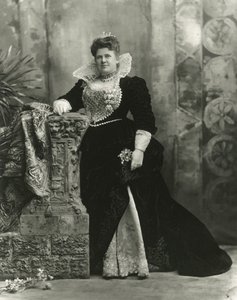 Cornelia Bradley Martin, as Mary Stuart, Queen of Scots, Bradley-Martin Ball, 1897 by Unbekannt Unbekannt